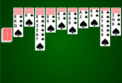 Clock Solitaire in play